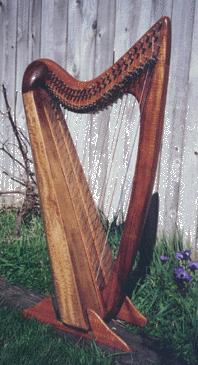 Double Harp, Celtic Harp, Folk Harp, Lever Harp, Irish Harp
