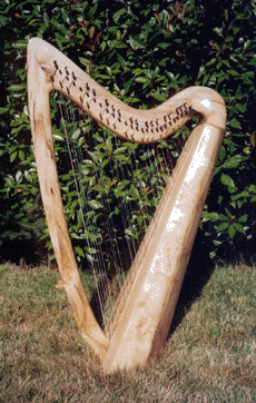 Cross Harp,Celtic Harp, Folk Harp, Lever Harp, Irish Harp