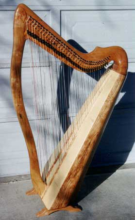 Cross Harp, Celtic Harp, Folk Harp, Lever Harp, Irish Harp